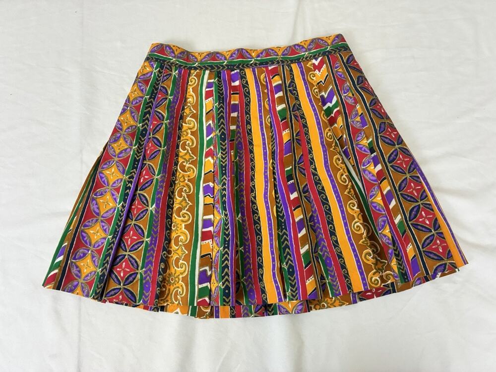 VTG HEAD Womens Pleated Mini Tennis Skirt Sz 6 Retro 80s/90s